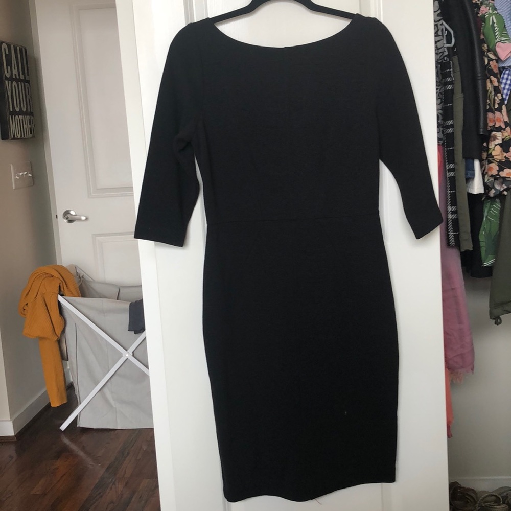 Black Sheath dress Boden Size 8P Like New